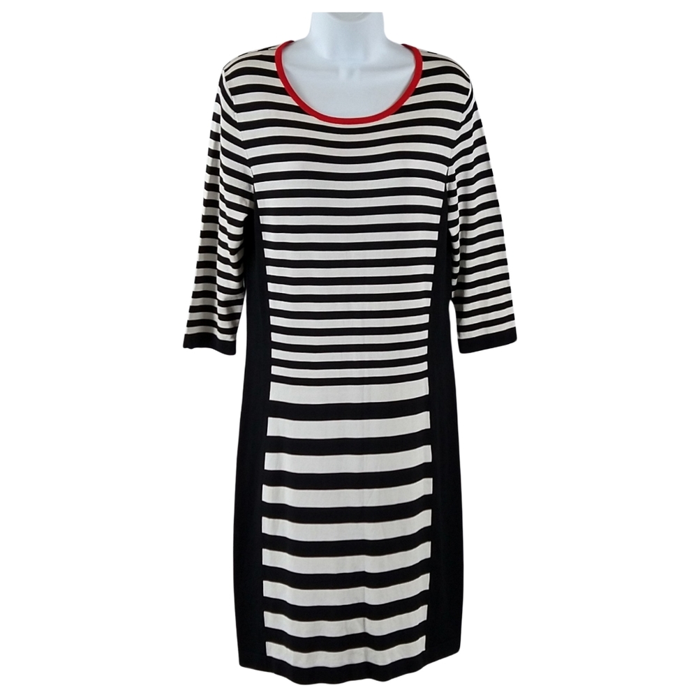Katherine Barclay Montreal long sleeves luxury knit dress